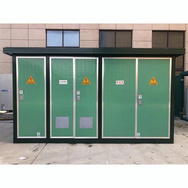 云城1600KVA欧式箱式变压器
